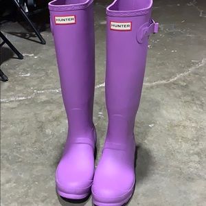 Hunter rain boots